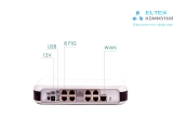 TAU-8.IP | 8 портов FXS VoIP шлюз Eltex