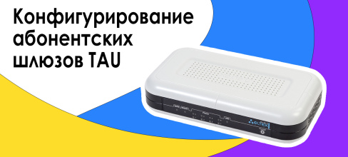 Курс VoIP шлюзы TAU