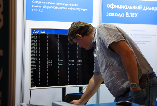 Демонстрация работы IP-фабрики на коммутаторах Eltex