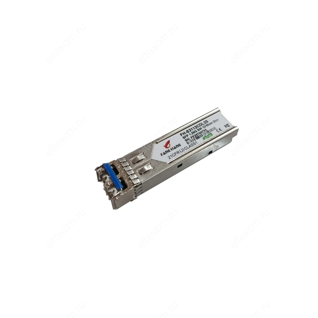 FH-S3112CDL2S, 2 км SFP модуль 1.25G, 2 волокна, 1310 нм, DDM, LC
