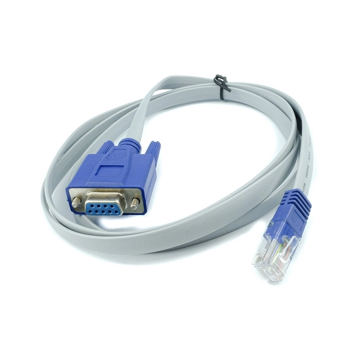 Консольный кабель RJ-45 - DB9(F)