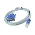 Консольный кабель RJ-45 - DB9(F)