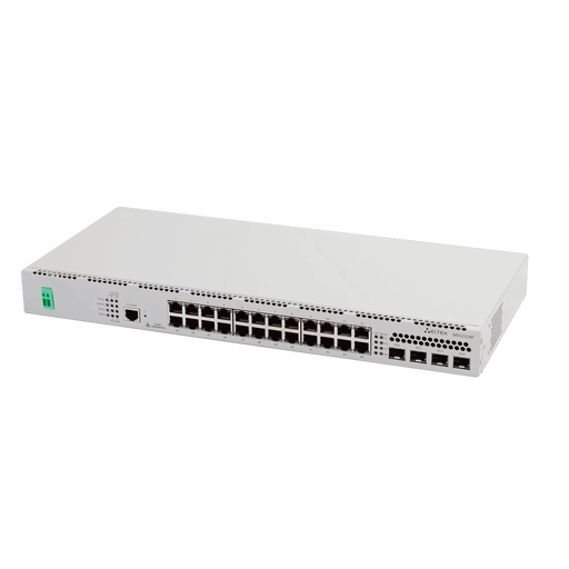 MES2324P_DC Eltex | Коммутатор 24 порта 1G с PoE, 4 порта 10G