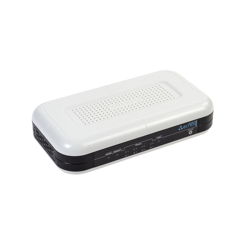 TAU-8N.IP Eltex | Мобильный роутер 8 портов FXS VoIP шлюз