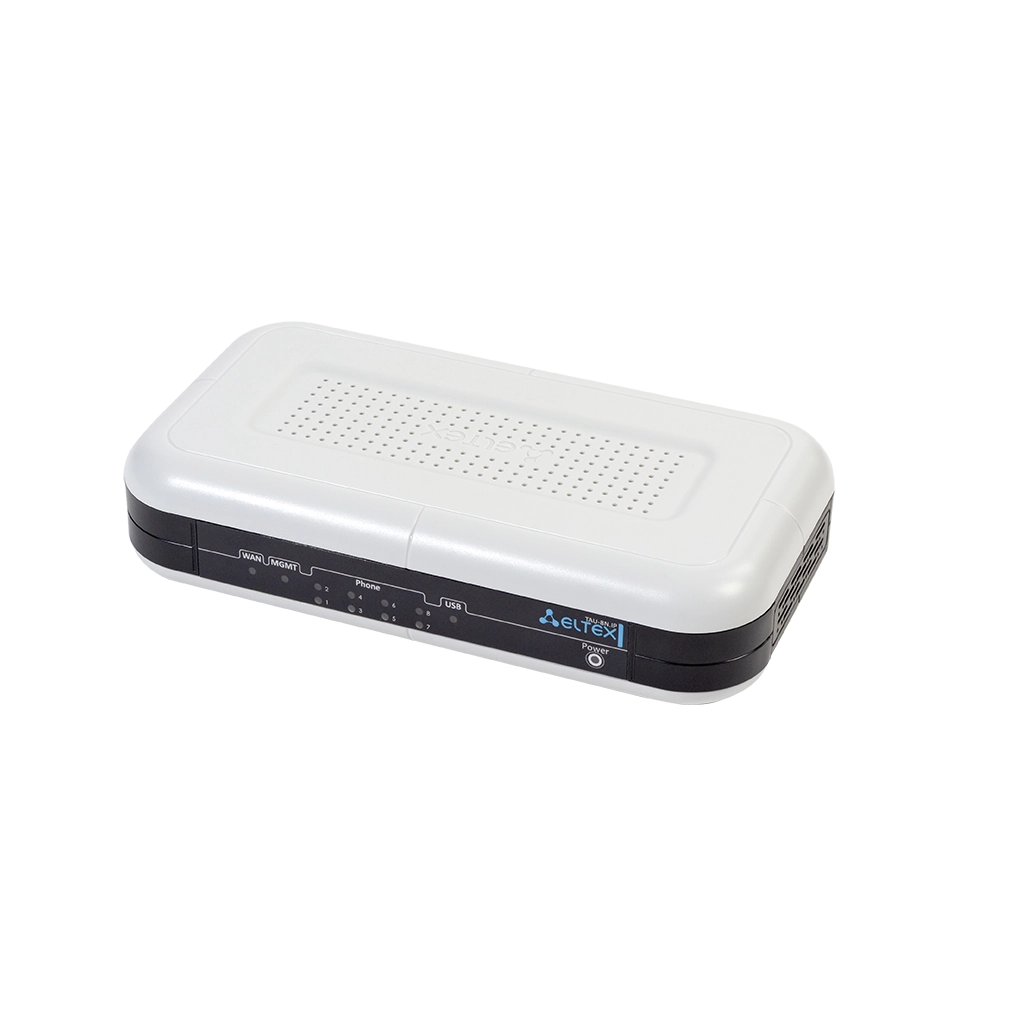 TAU-8N.IP Eltex | Мобильный роутер 8 портов FXS VoIP шлюз