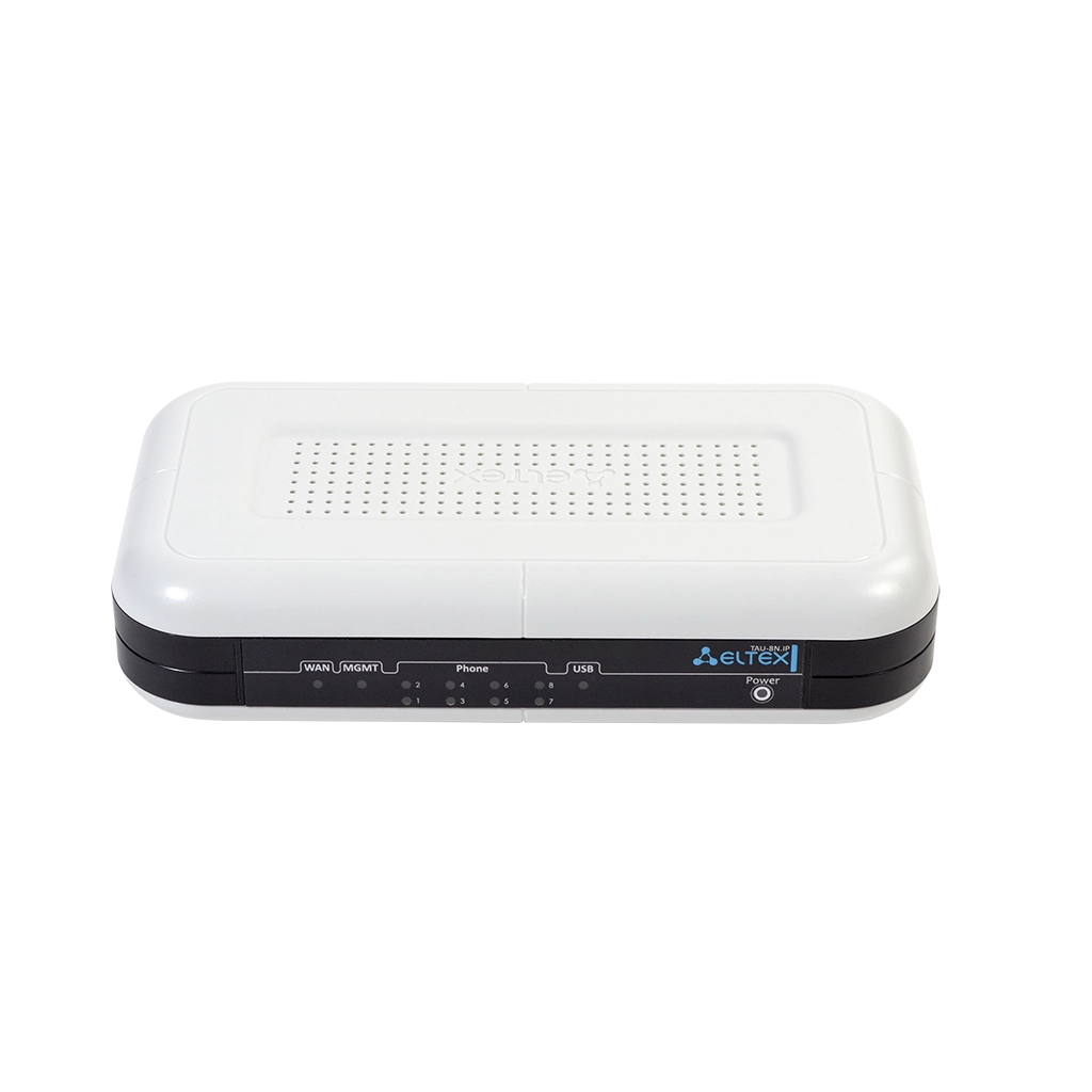 TAU-8N.IP Eltex | Мобильный роутер 8 портов FXS VoIP шлюз