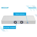 MES2324P Eltex | Коммутатор 24 порта 1G с PoE, 4 порта 10G