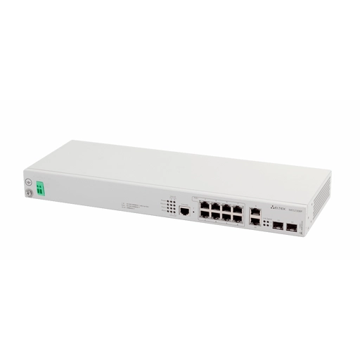 MES2308P_DC Eltex | Коммутатор 8 портов 1G с PoE, 2 порта 1G, 2 порта SFP