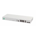 MES2308P_DC Eltex | Коммутатор 8 портов 1G с PoE, 2 порта 1G, 2 порта SFP