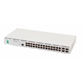 MES2428P_DC Eltex | Коммутатор доступа 24 порта с PoE, 4 комбо-порта 1G