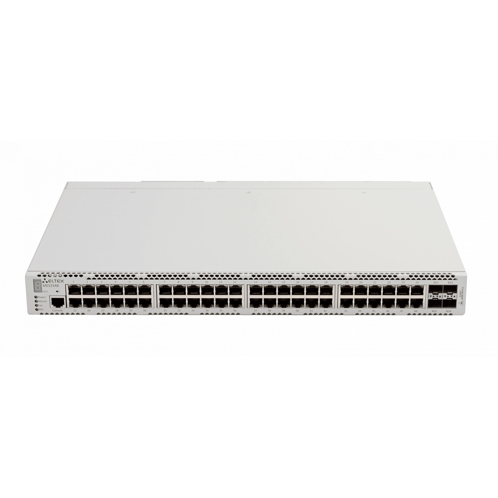 MES3348 Eltex | Коммутатор 48 портов 1G, 4 порта SFP+