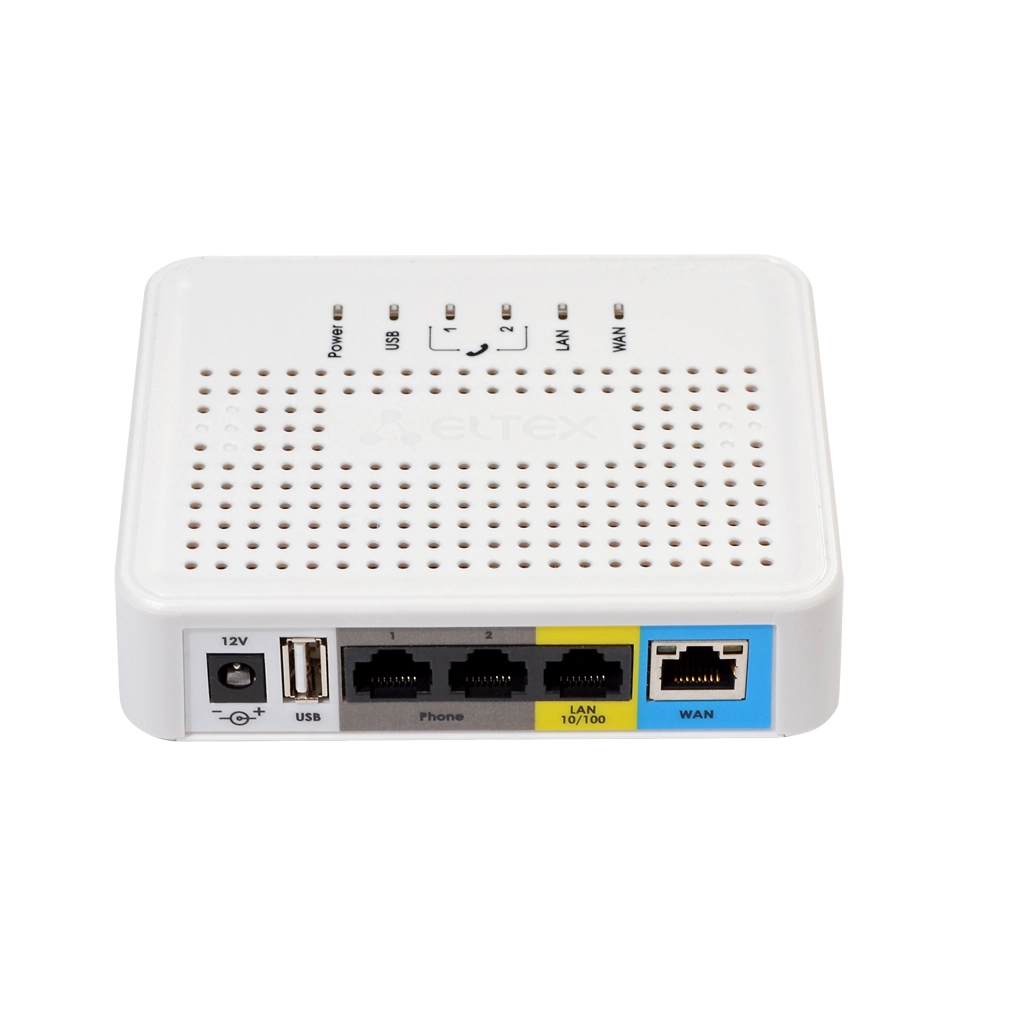 TAU-2M.IP | 2 порта FXS VoIP шлюз Eltex