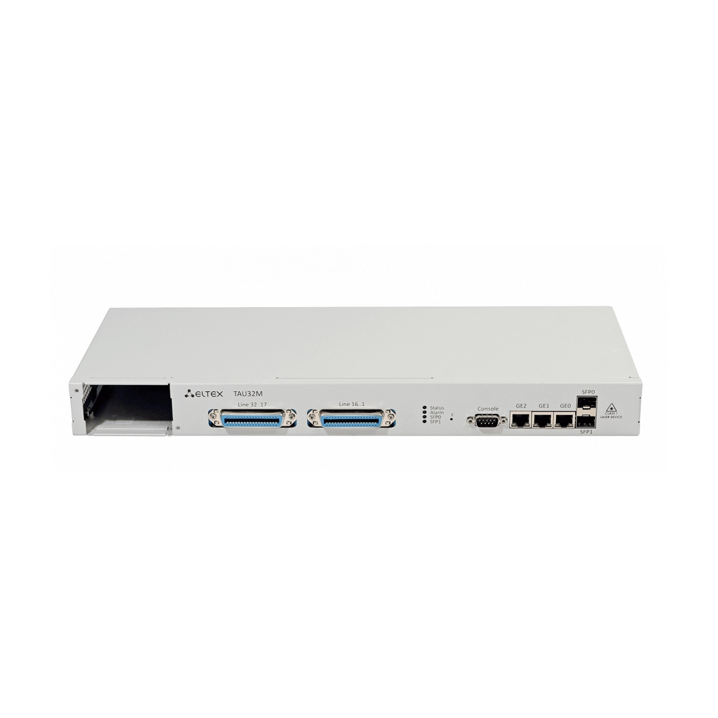 TAU-32M.IP Eltex | 32 порта FXS/FXO VoIP шлюз для аналоговых телефонов