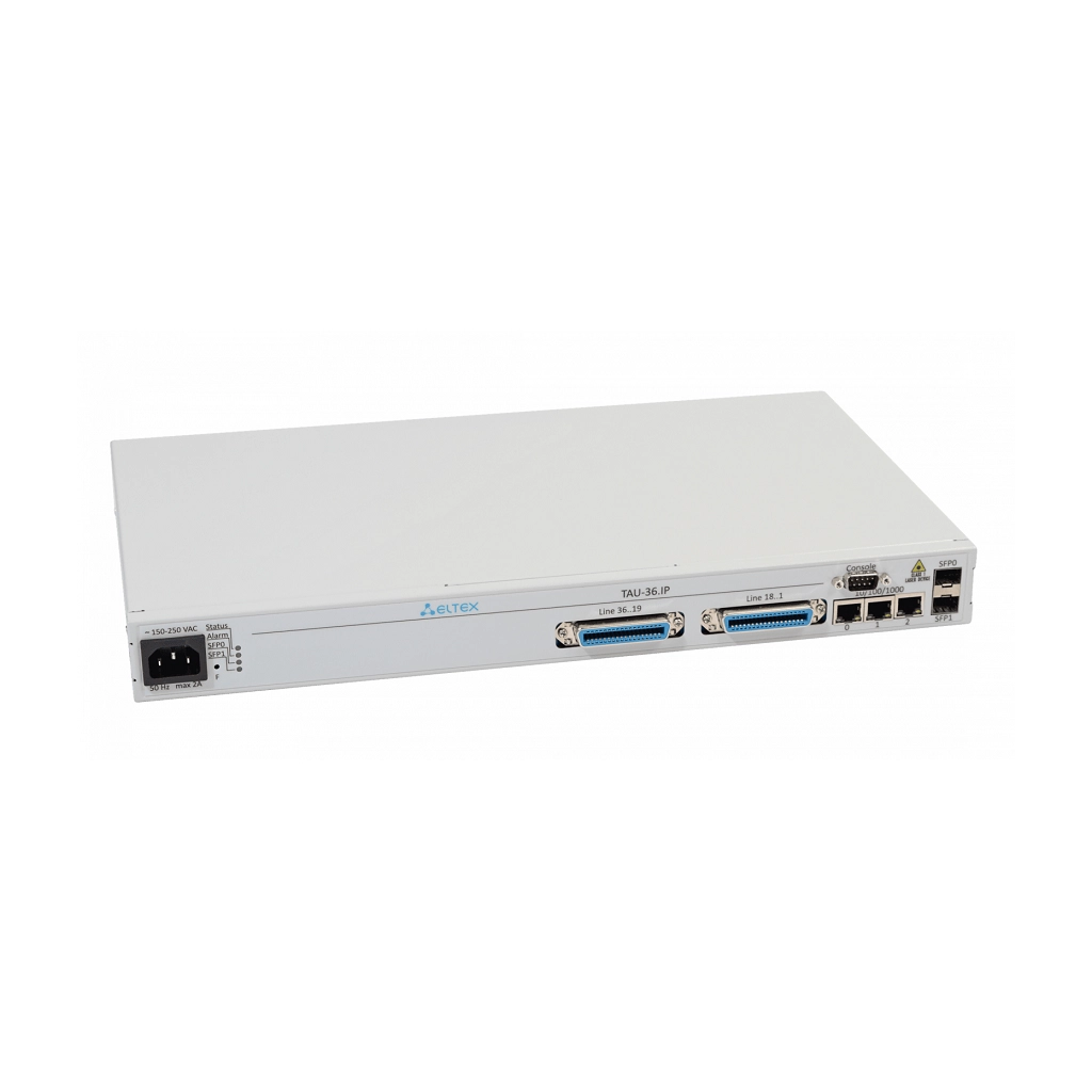 TAU-36.IP Eltex | 36 портов FXS VoIP шлюз