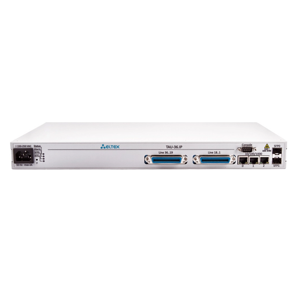 TAU-36.IP Eltex | 36 портов FXS VoIP шлюз