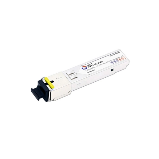 SFP модуль, 1.25G, WDM, TX 1550 нм, RX 1490 нм, 80 км, SC, RSM1W65S80