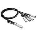 Кабель DAC, QSFP+/4SFP+, пассивный, 1м, RSM10x4PDAC1