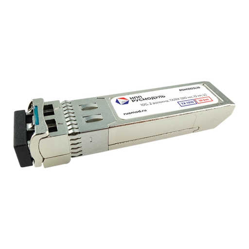 SFP+ модуль, 10G, 2 волокна, TX/RX 1310нм, 10км, LC, RSM10D3L10