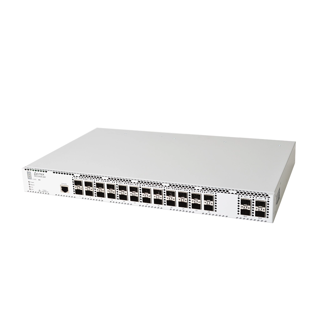 MES3400-24F Eltex | Коммутатор 24 порта SFP, 4 порта 10G SFP+