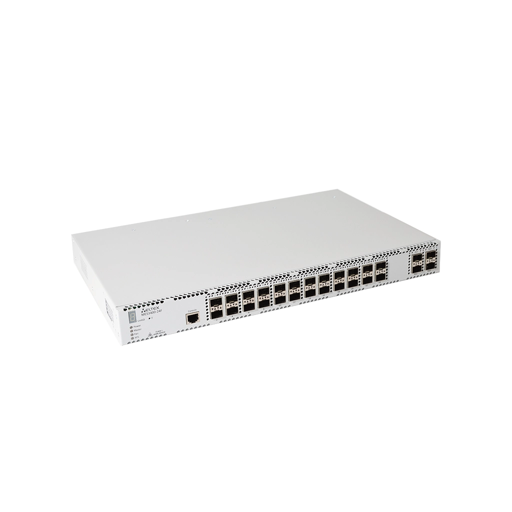 MES3400-24F Eltex | Коммутатор 24 порта SFP, 4 порта 10G SFP+