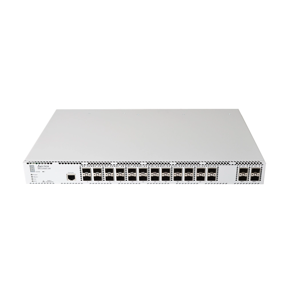 MES3400-24F Eltex | Коммутатор 24 порта SFP, 4 порта 10G SFP+