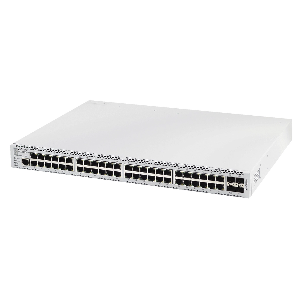 MES3300-48 Eltex | Коммутатор 48 портов 1G, 4 порта SFP+