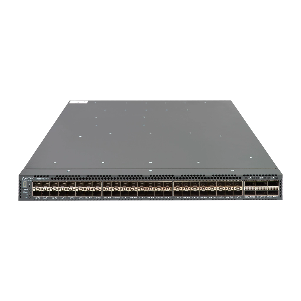 MES5410-48 Eltex I Коммутатор 48 портов SFP28, 6 портов QSFP28 (ЦОД)