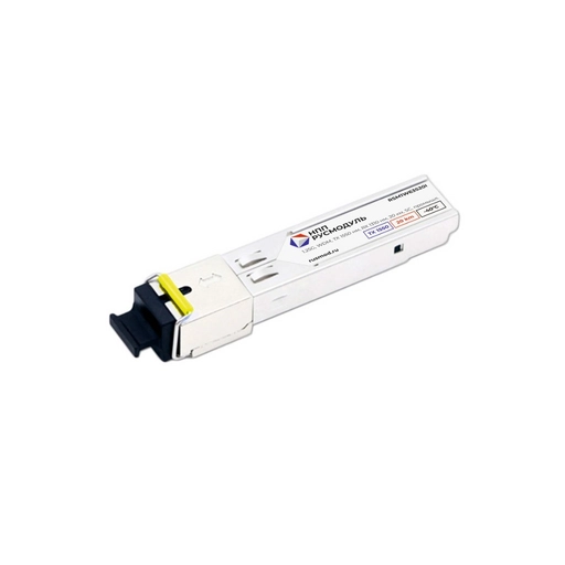 SFP модуль, 1.25G, WDM, TX 1550 нм, RX 1310 нм, 20 км, SC, RSM1W63S20I
