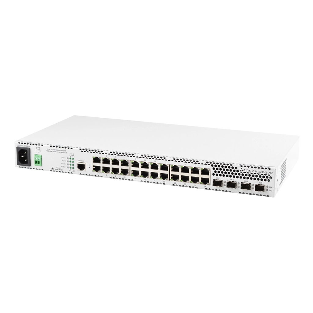 MES2420B-24D Eltex | Коммутатор 24 порта 2.5G, 4 порта SFP/SFP+