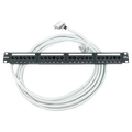 Расшитая патч-панель 19" (1U) для TAU-16.IP / TAU-24.IP, 24 порта, 1 разъем CENC-50, 10 метров