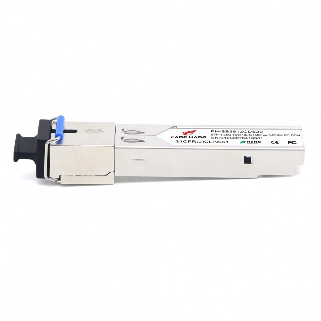 FH-SB3512CDS20, 20 км SFP модуль WDM, 1.25 G, TX 1310 нм, RX 1550 нм, SC, DDM