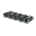 Комплект из пяти вентиляционных панелей 5 x 4WIRE-2FAN1 Eltex Front-to-Back