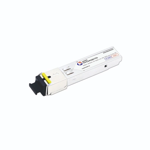 SFP модуль, 155Мбит/с, WDM, TX 1550 нм, RX 1310 нм, 3 км, SC, RSM155W63S3
