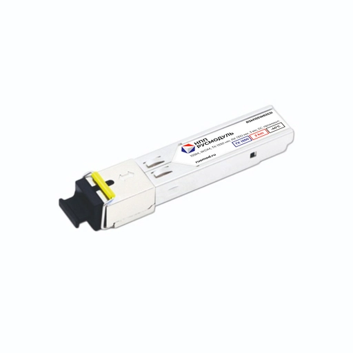 SFP модуль, 155 Мбит/с, WDM, TX 1550 нм, RX 1310 нм, 3 км, SC, RSM155W63S3I