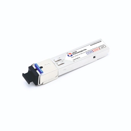 SFP модуль, 155Мбит/с, WDM, TX 1310 нм, RX1550 нм, 25 км, SC, RSM155W36S25I