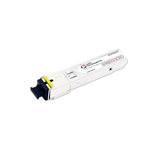 SFP модуль, 1.25 Гбит/с, WDM, TX 1550 нм, RX 1310 нм, 25 км, SC, RSM1W63S25I