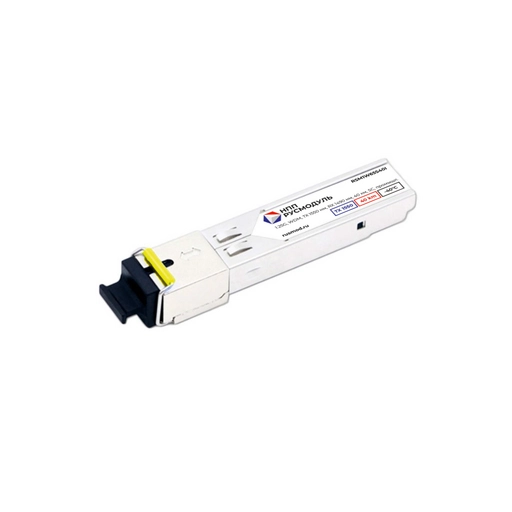 SFP модуль, 1.25 Гбит/с, WDM, TX 1550 нм, RX 1490 нм, 40 км, SC, RSM1W65S40I