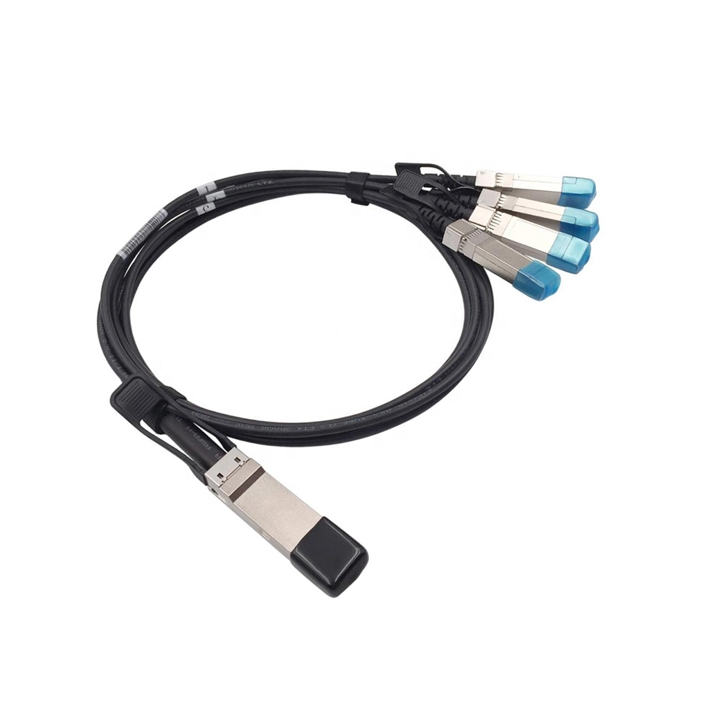 FH-DP4T30QS03, QSFP+ to 4xSFP+ DAC пассивный 3м
