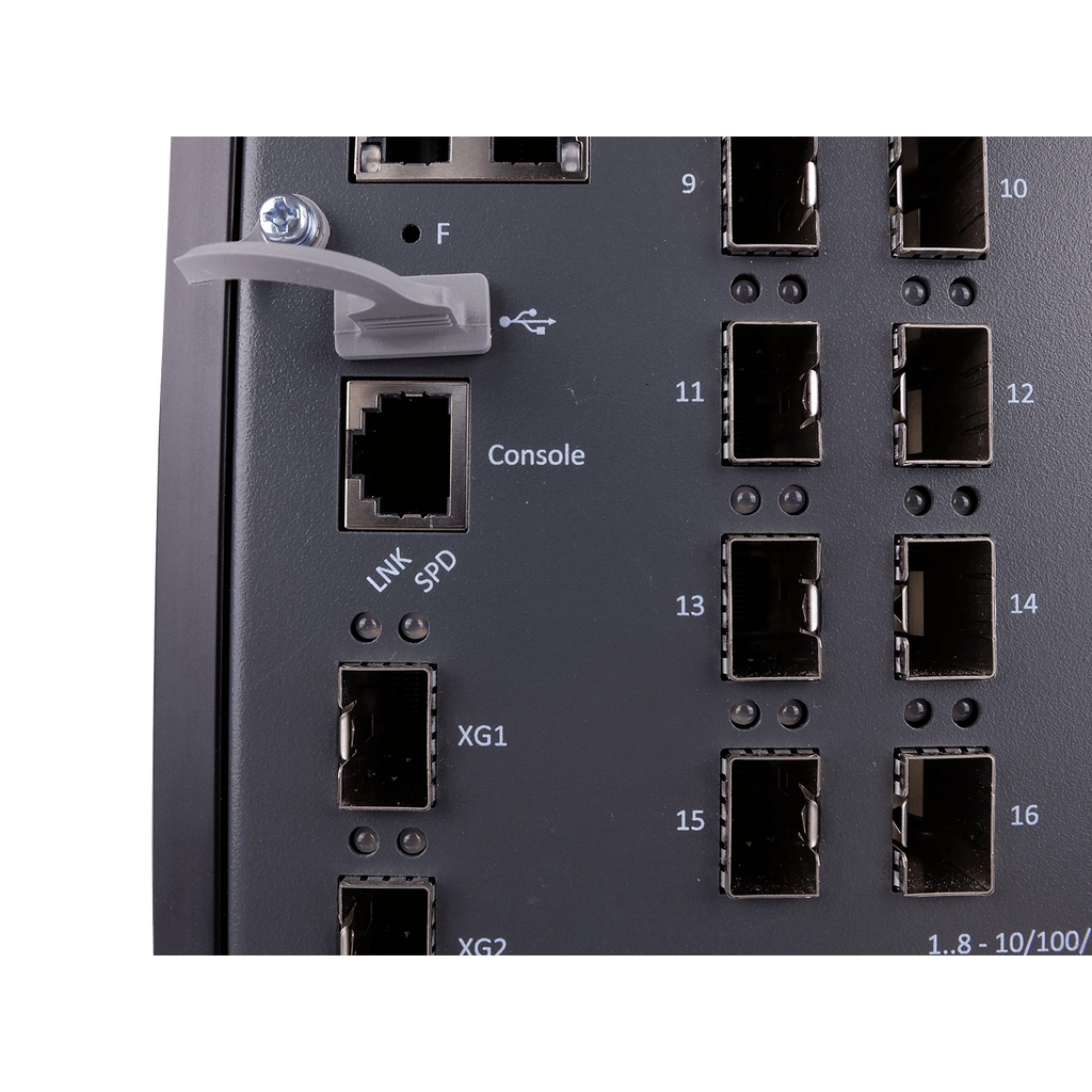 MES3500I-8P8F Eltex | Промышленный коммутатор 8 портов 1G PoE/PoE+, 8 портов 1G SFP и 2 порта 10G SFP+