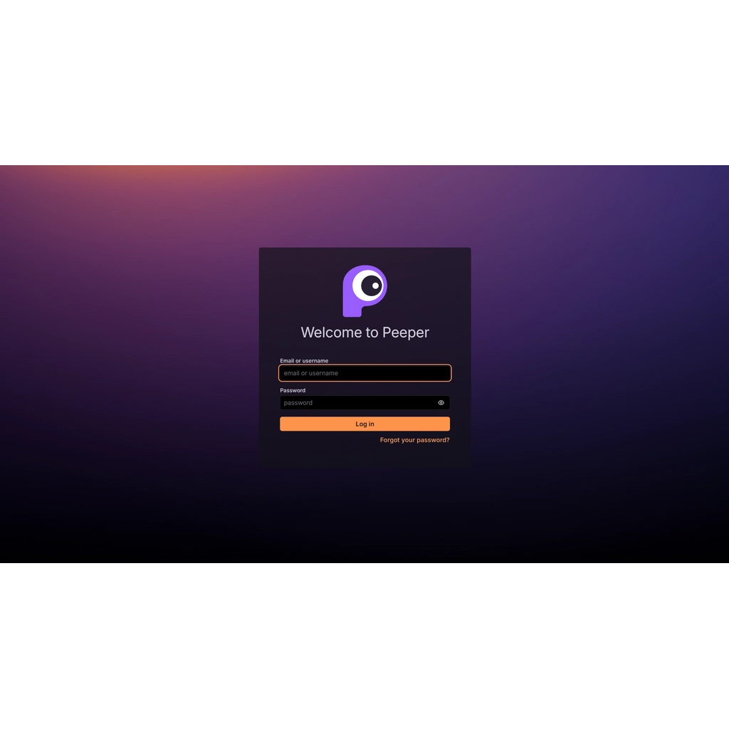 Peeper | Система мониторинга