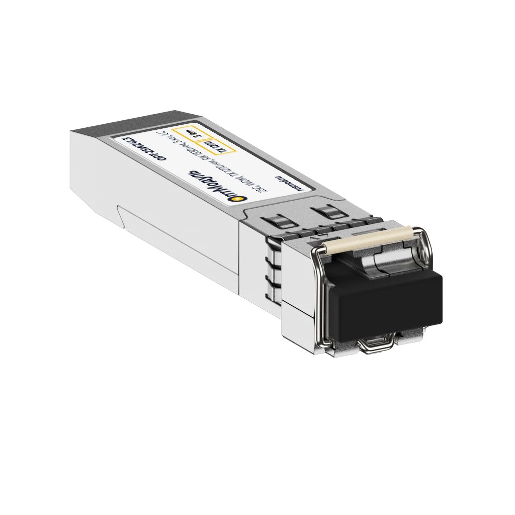 ОптМодуль, SFP28 модуль, 25G, WDM, TX 1270нм, RX 1330нм, 3 км, LC, OPT-25W24L3