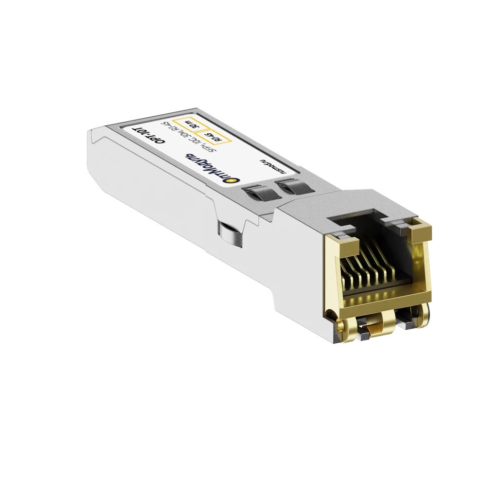 ОптМодуль, SFP+ модуль, медь, 10G, 30м, RJ45, OPT-10T