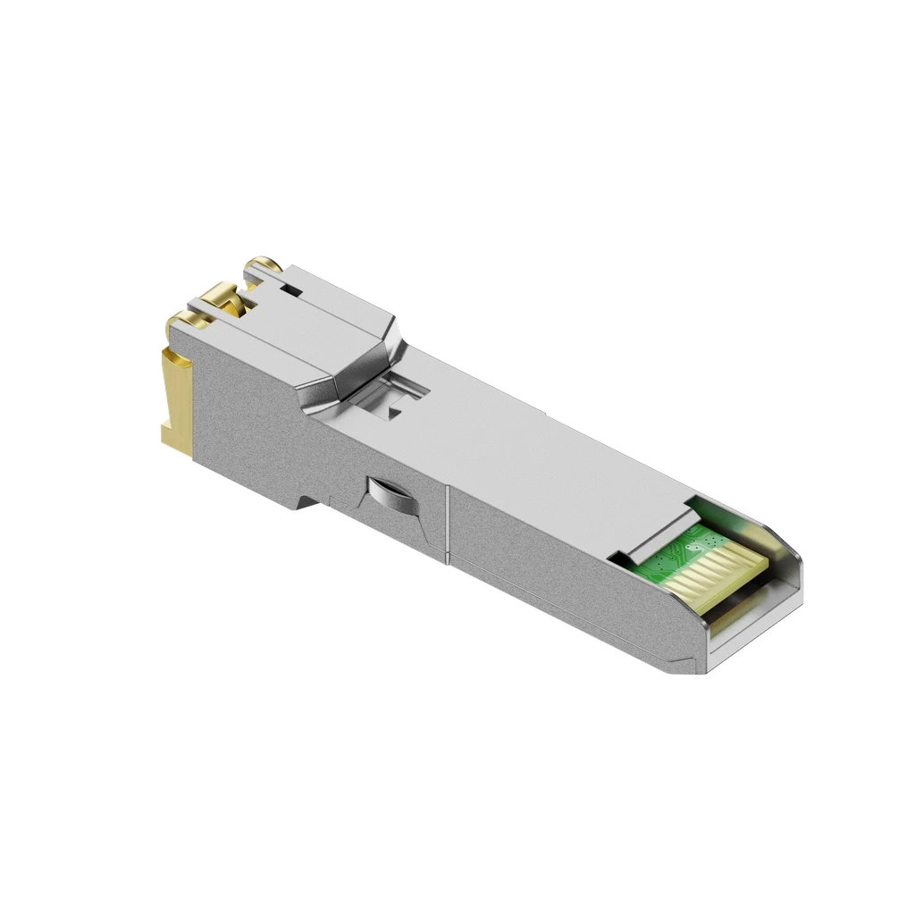 ОптМодуль, SFP+ модуль, медь, 10G, 30м, RJ45, OPT-10T