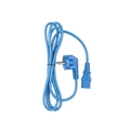 Шнур питания 220В, 1.8м, синий. Hyperline