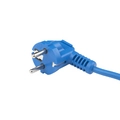 Шнур питания 220В, 3м, синий. Hyperline