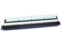 Патч-панель 19", 24 порта неэкран. RJ-45, кат.5E, 1U. Hyperline