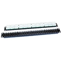 Патч-панель 19", 24 порта неэкран. RJ-45, кат.5E, 1U. Hyperline