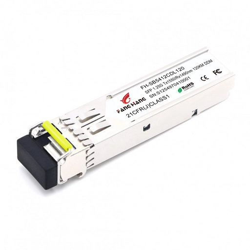 FH-SB5412CDL120, 120 км SFP модуль WDM, 1.25 G, TX 1550 нм, RX 1490 нм, LC, DDM