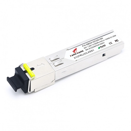 FH-SB5412CDS120, 120 км SFP модуль WDM, 1.25 G, TX 1550 нм, RX 1490 нм, SC, DDM