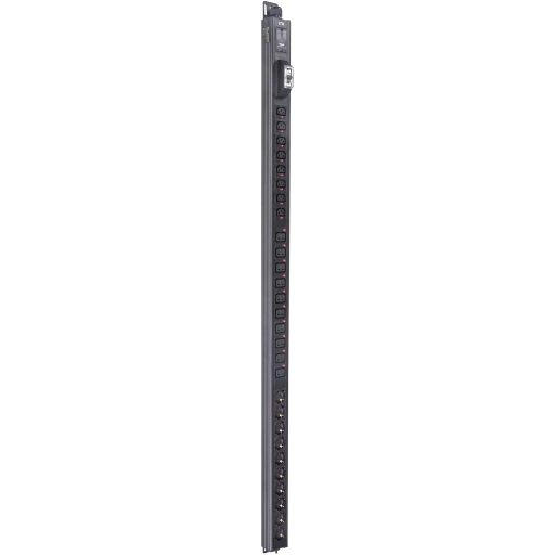 ITK BASE PDU вертикальный PV1102 33U 1 фаза 32А 10 розеток SCHUKO (немецкий стандарт) + 8 розеток C13 + 10 розеток C19 без кабеля с клеммной колодкой